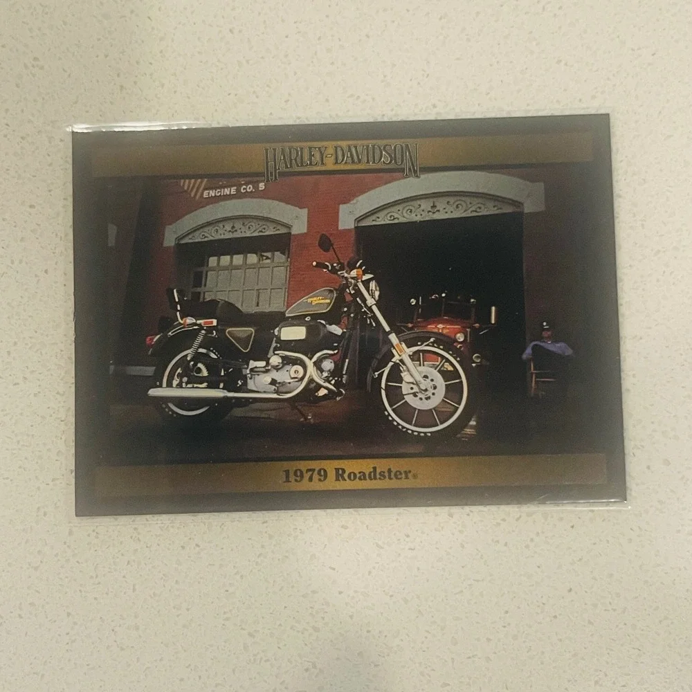 1992 Harley-Davidson Series 2 Collect-A-Card 164 1979 Roadster 1966 KR Tracker